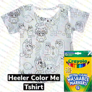 Color Me Blue Dog Heeler shirt