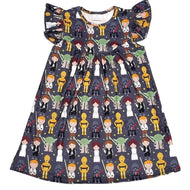 Star Robot wars dress